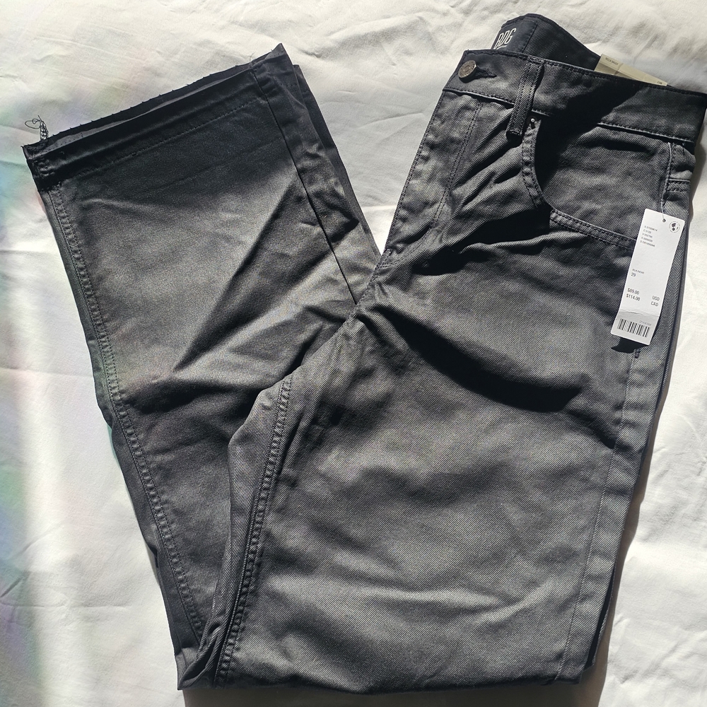 BDG bella baggy jean waxy black